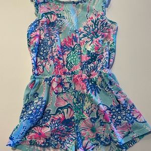 Lily Pulitzer girls romper 6-7